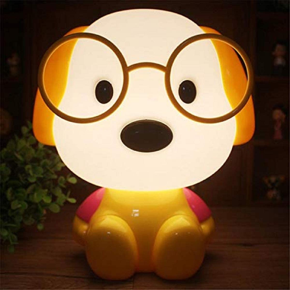 DoctorDoggo: Cute Puppy LED Night Lamp โ Rechargeable Bedside Light for Cozy Room Dรฉcor & Gifting