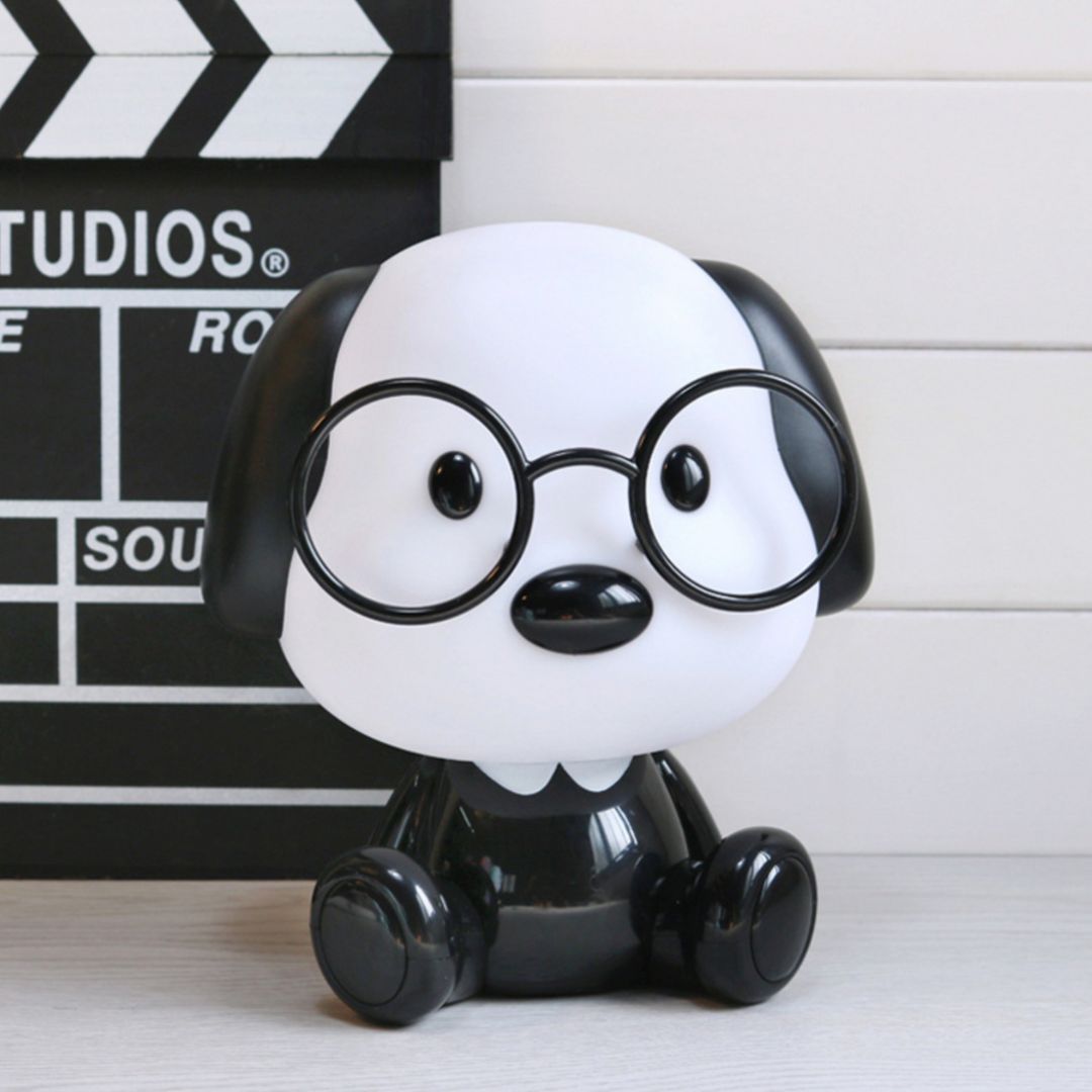DoctorDoggo: Cute Puppy LED Night Lamp โ Rechargeable Bedside Light for Cozy Room Dรฉcor & Gifting