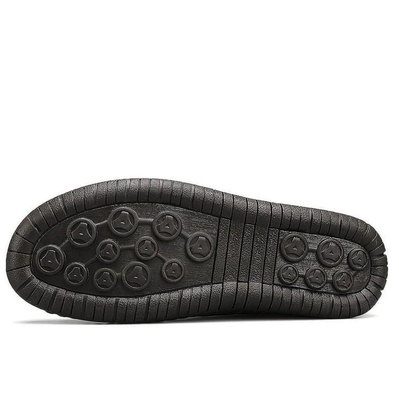 BreathEase™ Black Slip-Ons